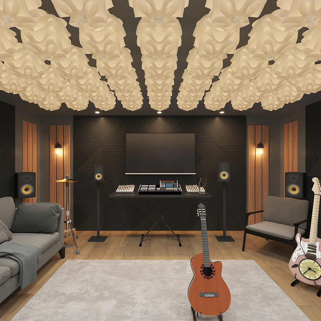 3D Acoustic Wall Art Panels: Modern Design in New York - Image 3