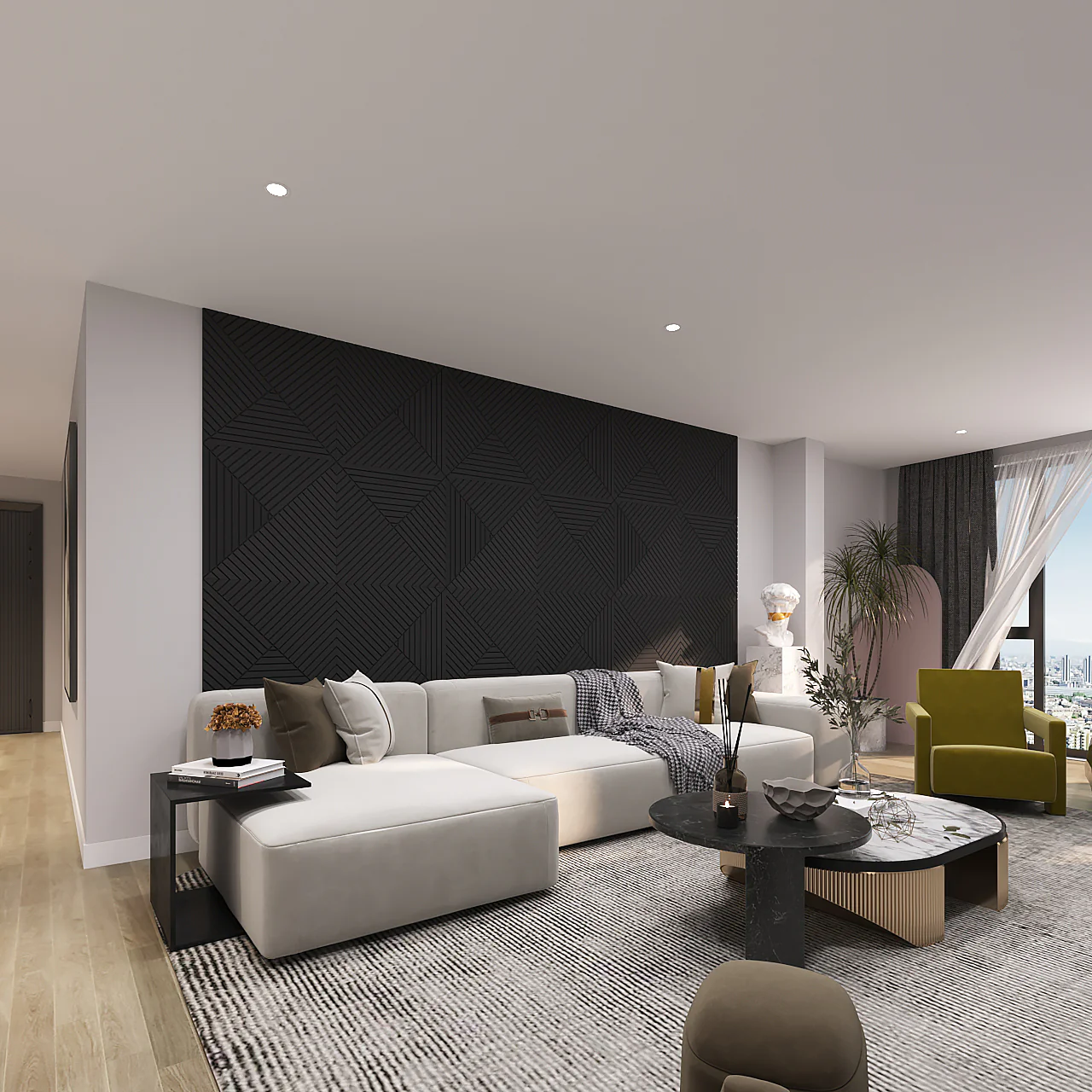 3D Acoustic Wall Art Panels: Modern Design in New York - Image 6