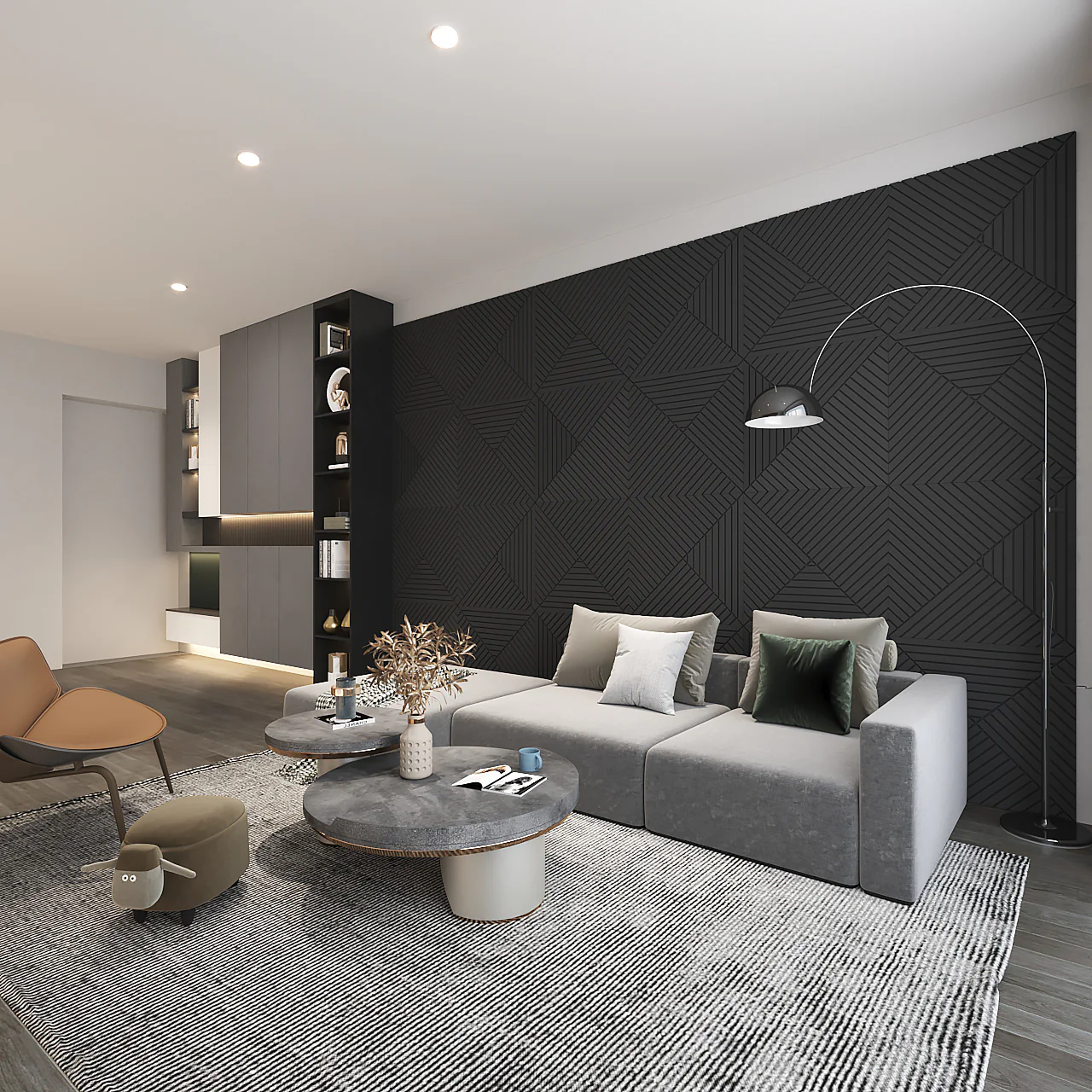 3D Acoustic Wall Art Panels: Modern Design in New York - Image 8