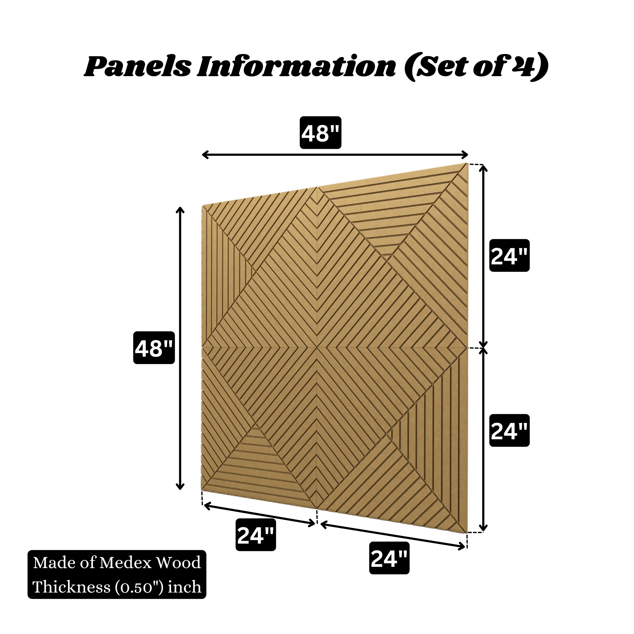 Customizable Abstract Wall Panels for Acoustic Enhancement - Image 4