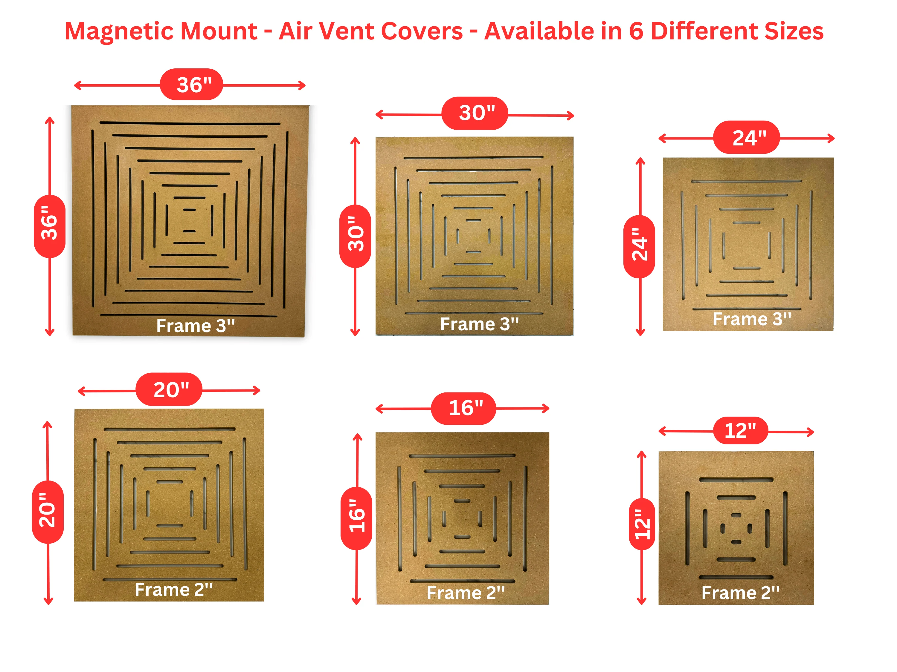 Magnetic Vent Cover - Stylish & Functional Modern Air Vent - Image 10