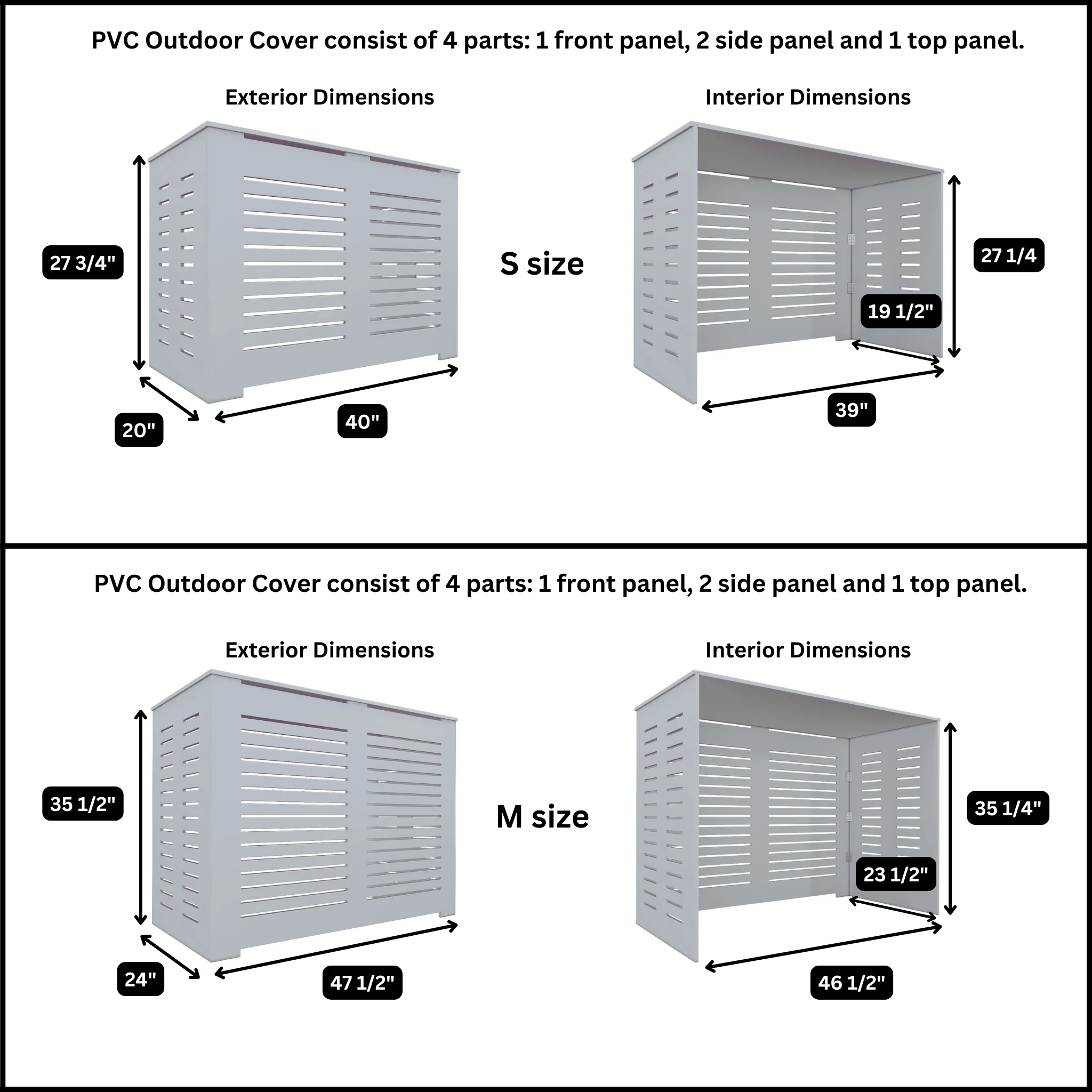 PVC Outdoor Covers for Air Conditioners & Pool Equipment - Image 5