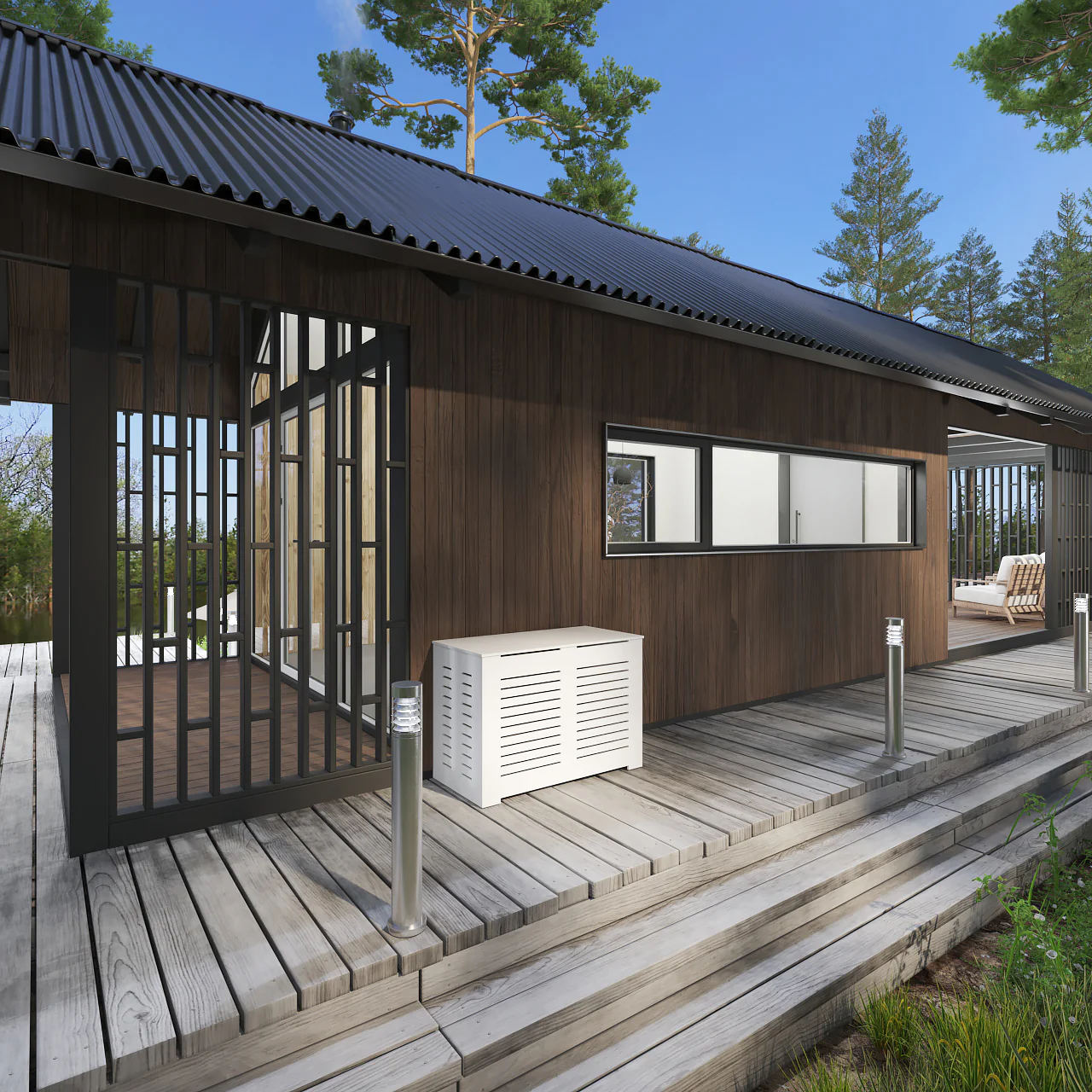 Weatherproof Fence to Cover AC Units - Durable PVC Enclosure - Image 15